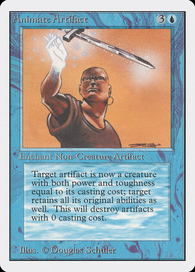 Animate Artifact [Unlimited Edition] - Magic: The Gathering - Card Brawlers | Quebec | Canada |