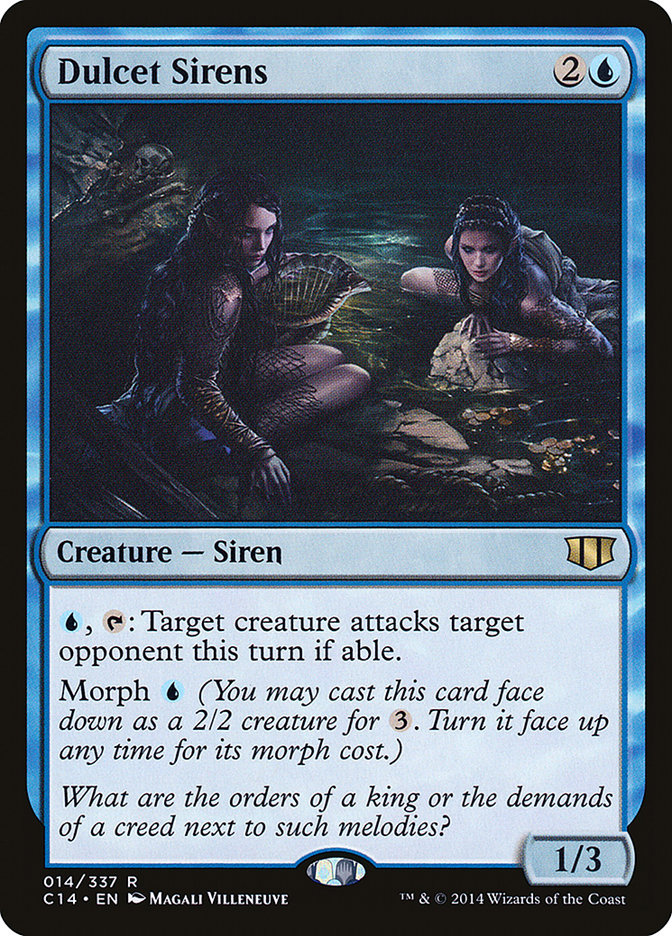 Dulcet Sirens [Commander 2014] - Magic: The Gathering - Card Brawlers | Quebec | Canada |