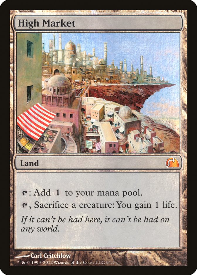 High Market [From the Vault: Realms] - Magic: The Gathering - Card Brawlers | Quebec | Canada |