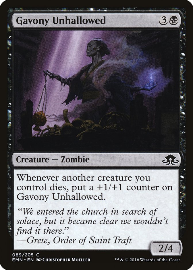 Gavony Unhallowed [Eldritch Moon] - Magic: The Gathering - Card Brawlers | Quebec | Canada |
