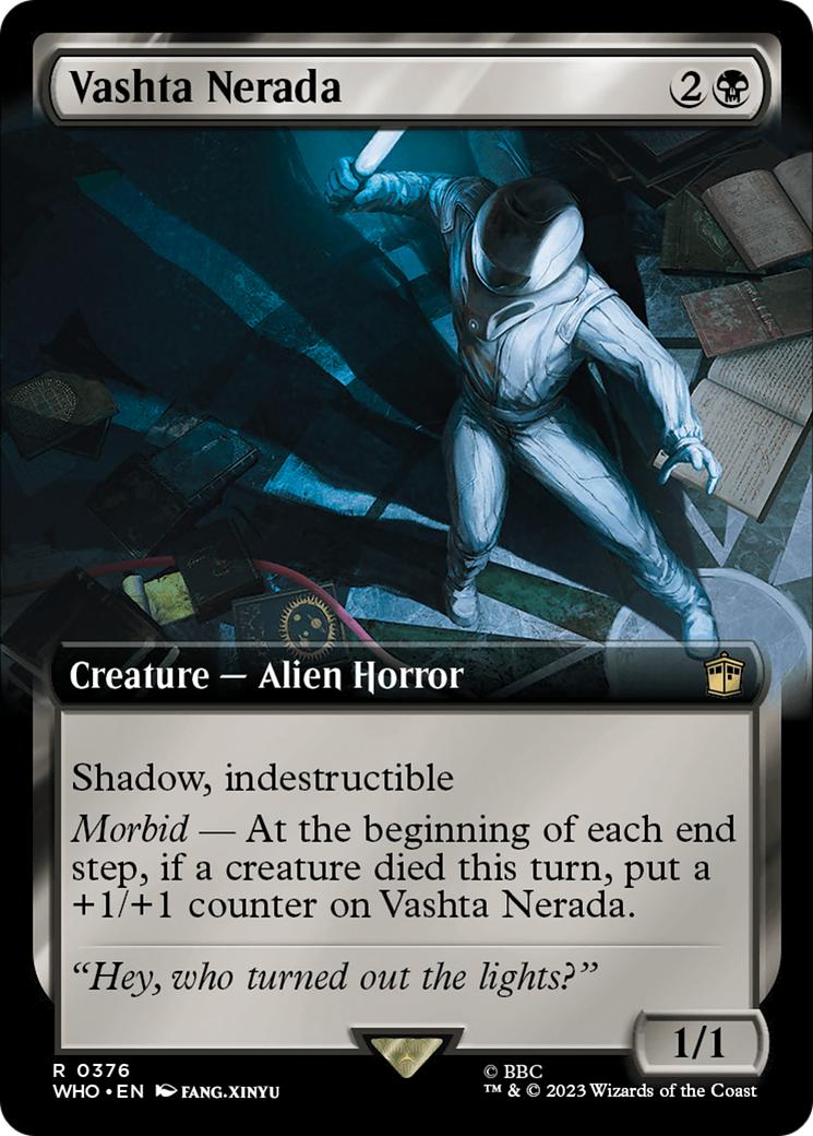 Vashta Nerada (Extended Art) [Doctor Who] - Magic: The Gathering - Card Brawlers | Quebec | Canada |