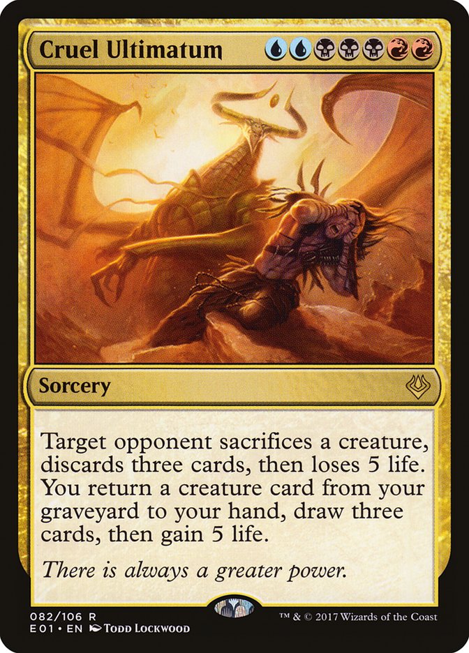 Cruel Ultimatum [Archenemy: Nicol Bolas] - Magic: The Gathering - Card Brawlers | Quebec | Canada |