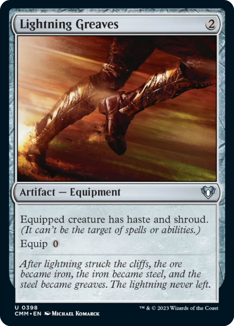 Lightning Greaves [Commander Masters] - Magic: The Gathering - Card Brawlers | Quebec | Canada |