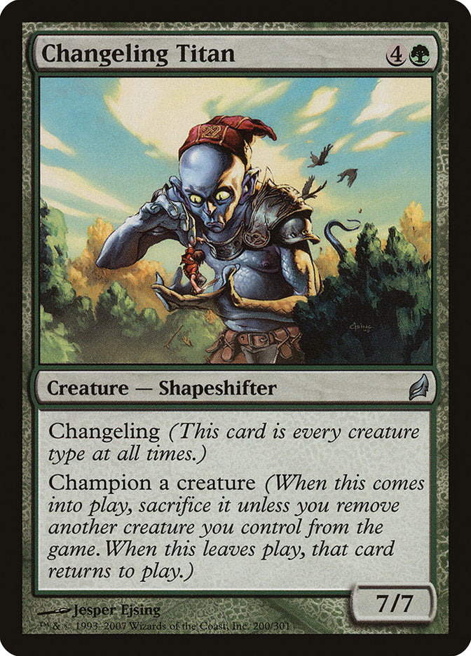 Changeling Titan [Lorwyn] - Magic: The Gathering - Card Brawlers | Quebec | Canada |