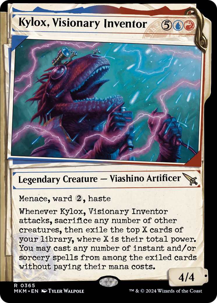Kylox, Visionary Inventor (Showcase) [Murders at Karlov Manor] - Magic: The Gathering - Card Brawlers | Quebec | Canada |