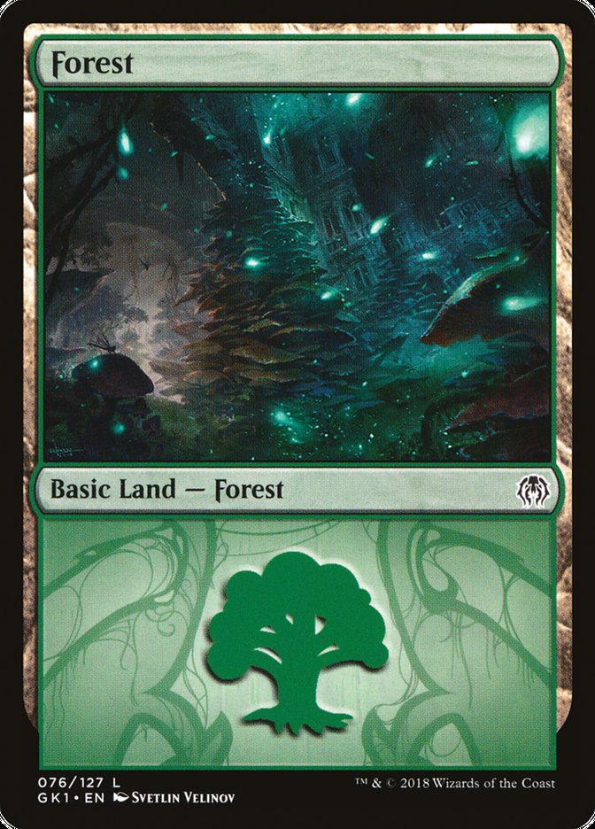 Forest (76) [Guilds of Ravnica Guild Kit] - Magic: The Gathering - Card Brawlers | Quebec | Canada |
