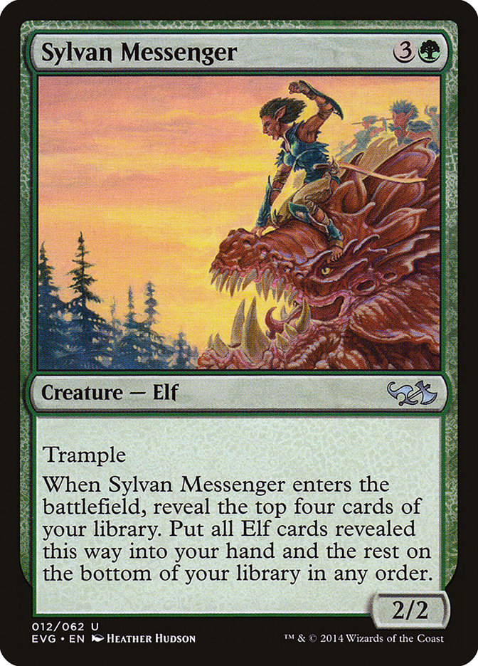 Sylvan Messenger (Elves vs. Goblins) [Duel Decks Anthology] - Magic: The Gathering - Card Brawlers | Quebec | Canada |