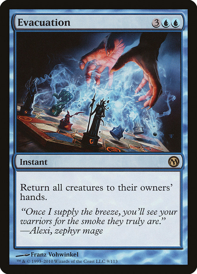 Evacuation [Duels of the Planeswalkers] - Magic: The Gathering - Card Brawlers | Quebec | Canada |