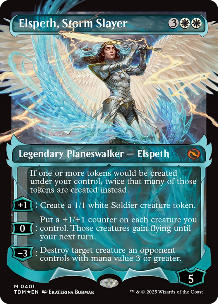 Elspeth, Storm Slayer (Showcase) [Tarkir: Dragonstorm] - Magic: The Gathering - Card Brawlers | Quebec | Canada |