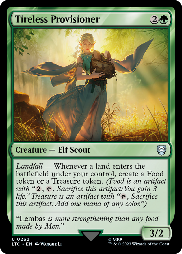 Tireless Provisioner [The Lord of the Rings: Tales of Middle-Earth Commander] - Magic: The Gathering - Card Brawlers | Quebec | Canada |