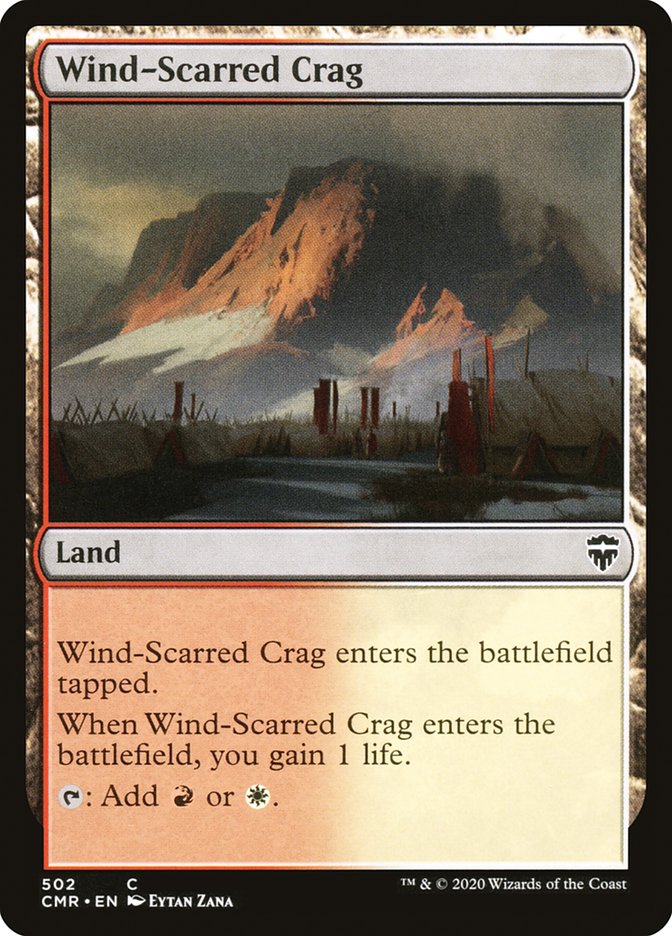 Wind-Scarred Crag [Commander Legends] - Magic: The Gathering - Card Brawlers | Quebec | Canada |