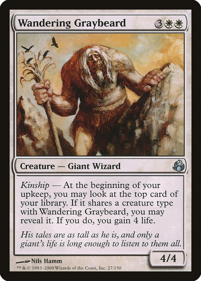 Wandering Graybeard [Morningtide] - Magic: The Gathering - Card Brawlers | Quebec | Canada |