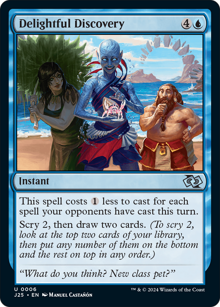 Delightful Discovery [Foundations Jumpstart] - Magic: The Gathering - Card Brawlers | Quebec | Canada |