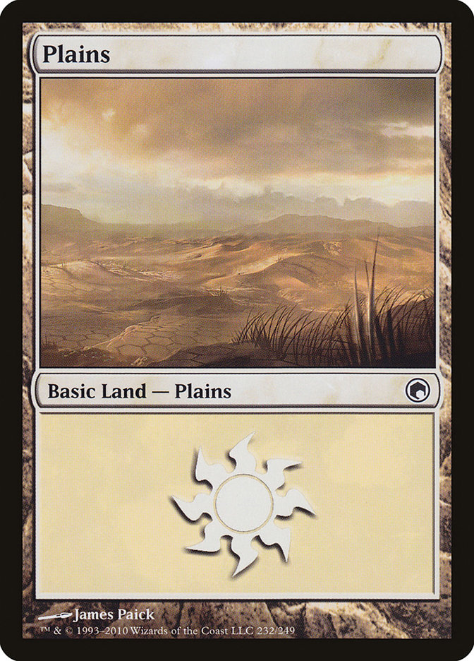 Plains (232) [Scars of Mirrodin] - Magic: The Gathering - Card Brawlers | Quebec | Canada |