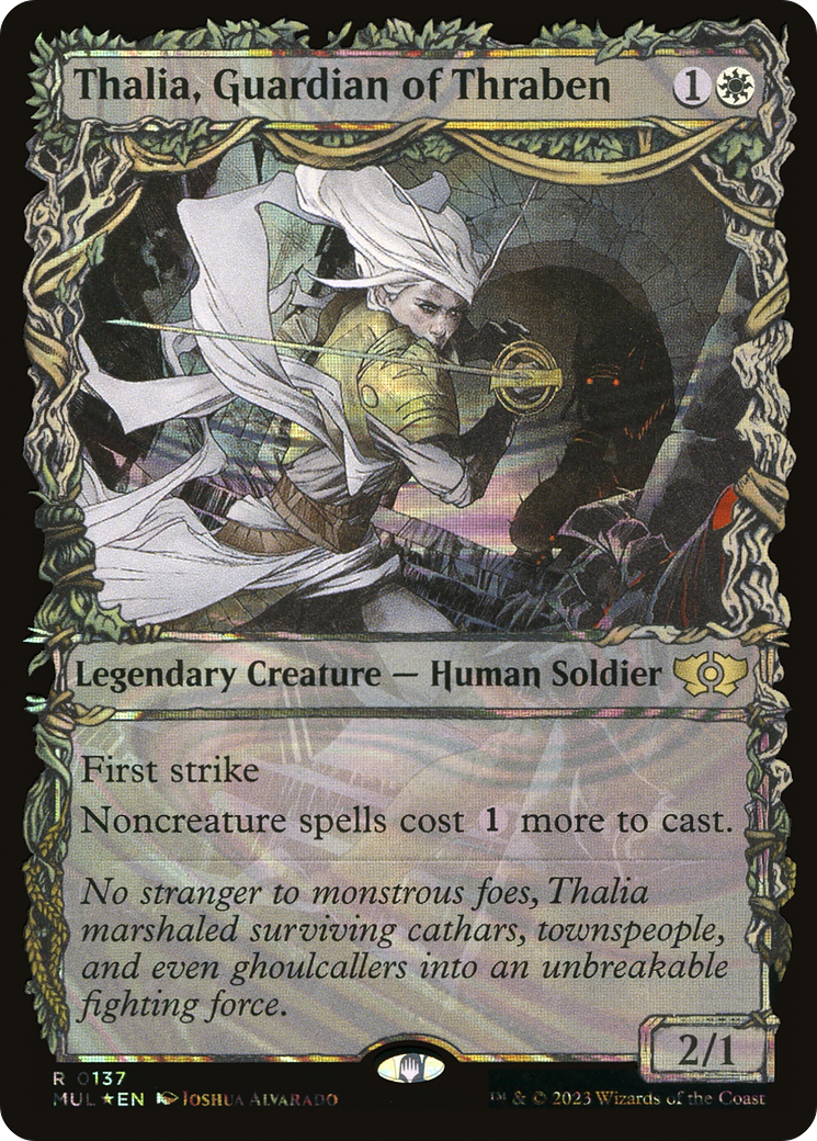 Thalia, Guardian of Thraben (Halo Foil) [Multiverse Legends] - Magic: The Gathering - Card Brawlers | Quebec | Canada |
