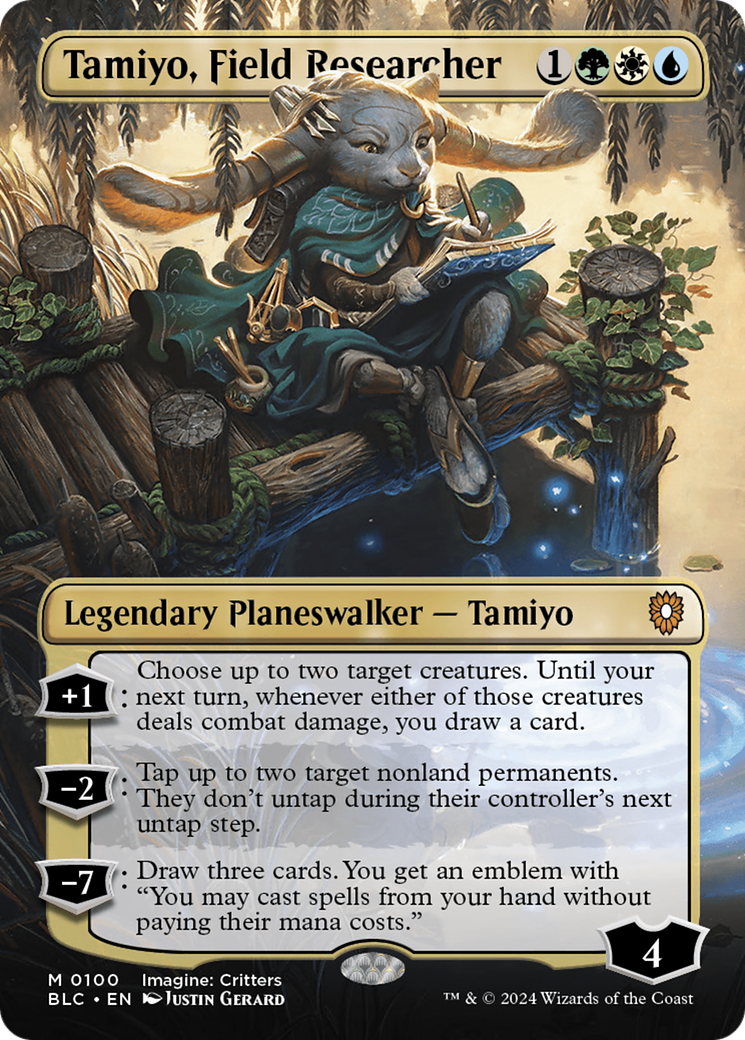Tamiyo, Field Researcher (Borderless) [Bloomburrow Commander] - Magic: The Gathering - Card Brawlers | Quebec | Canada |