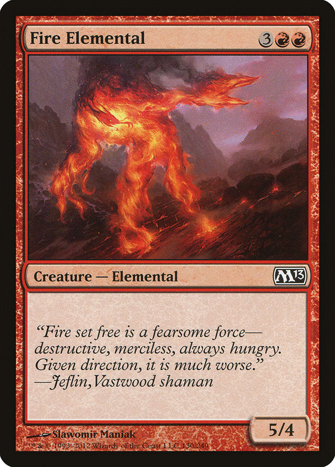 Fire Elemental [Magic 2013] - Magic: The Gathering - Card Brawlers | Quebec | Canada |