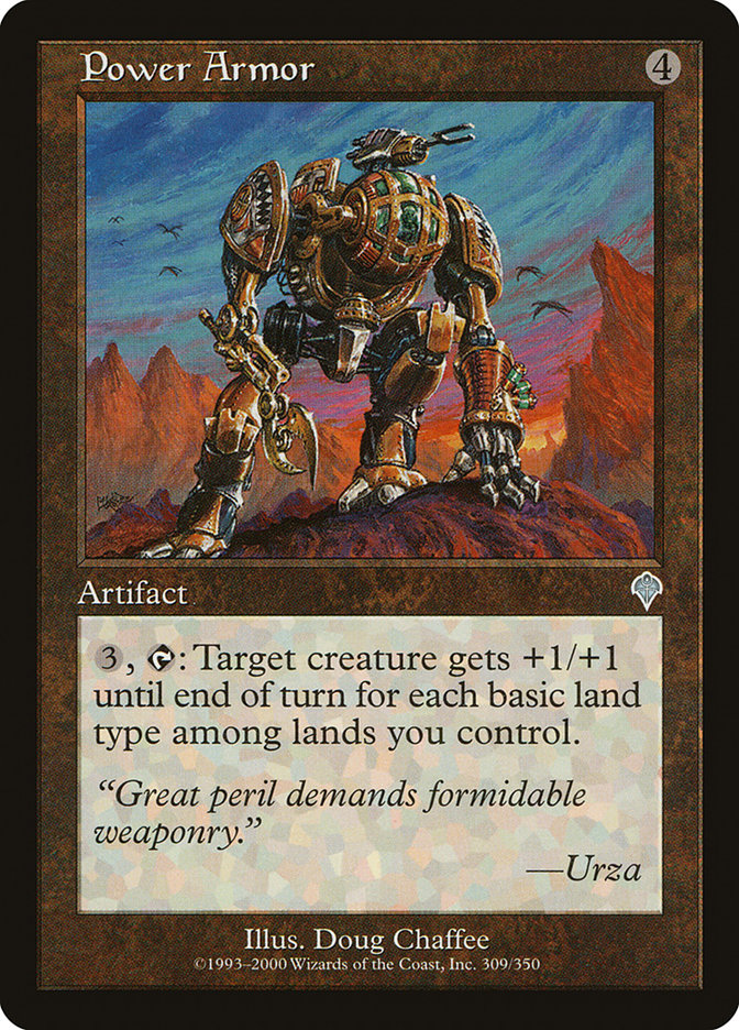 Power Armor [Invasion] - Magic: The Gathering - Card Brawlers | Quebec | Canada |