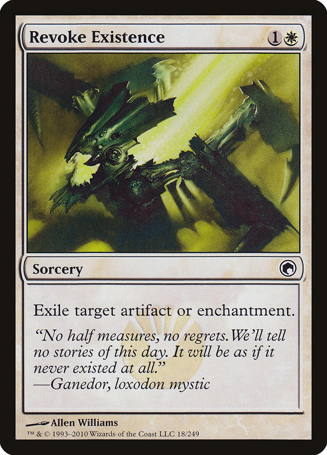 Revoke Existence [Scars of Mirrodin] - Magic: The Gathering - Card Brawlers | Quebec | Canada |