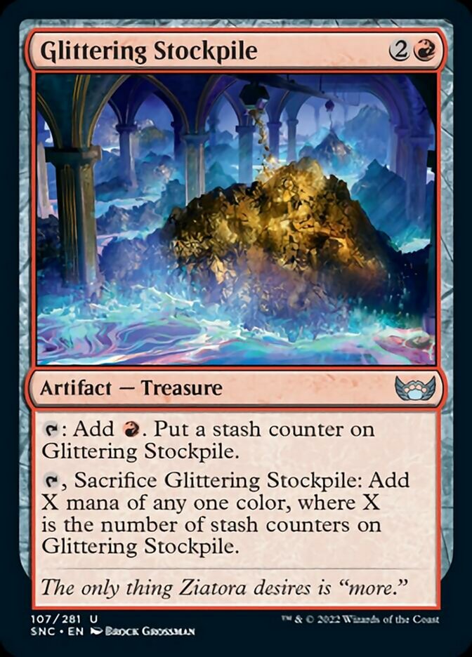 Glittering Stockpile [Streets of New Capenna] - Magic: The Gathering - Card Brawlers | Quebec | Canada |