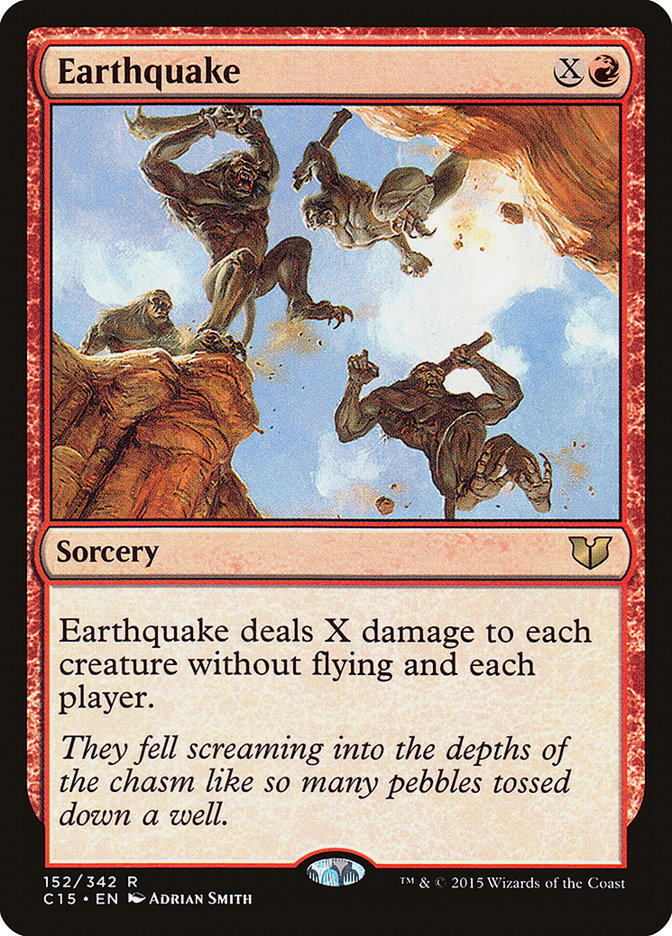 Earthquake [Commander 2015] - Magic: The Gathering - Card Brawlers | Quebec | Canada |