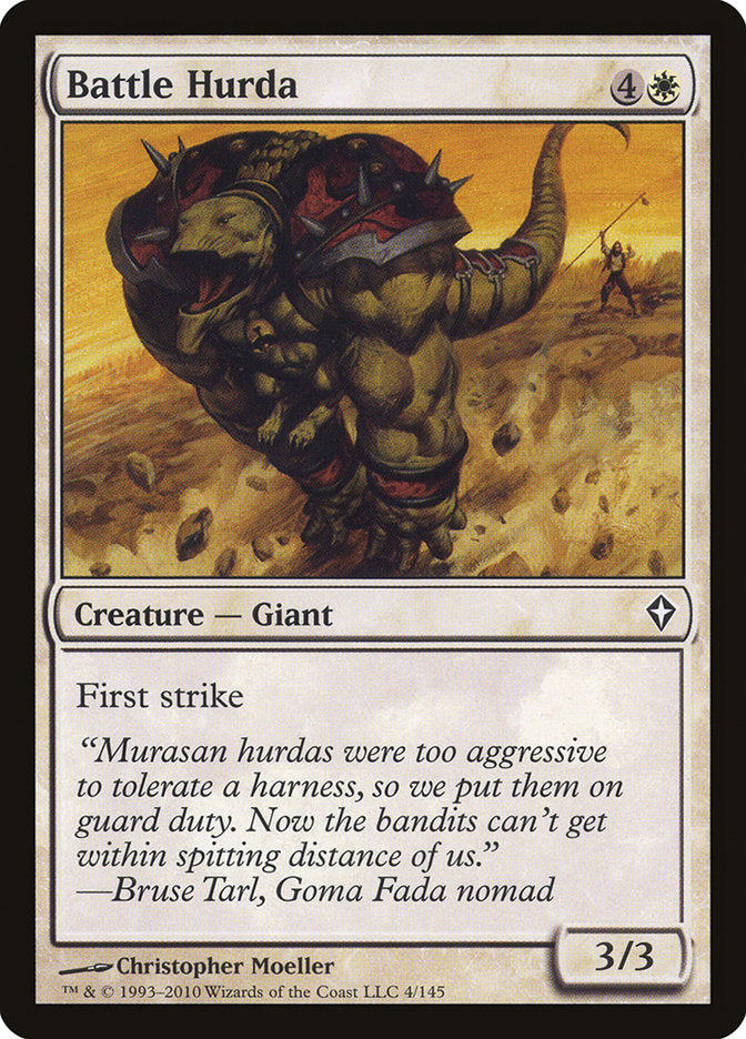 Battle Hurda [Worldwake] - Magic: The Gathering - Card Brawlers | Quebec | Canada |
