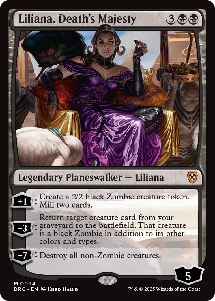 Liliana, Death's Majesty [Aetherdrift Commander] - Magic: The Gathering - Card Brawlers | Quebec | Canada |