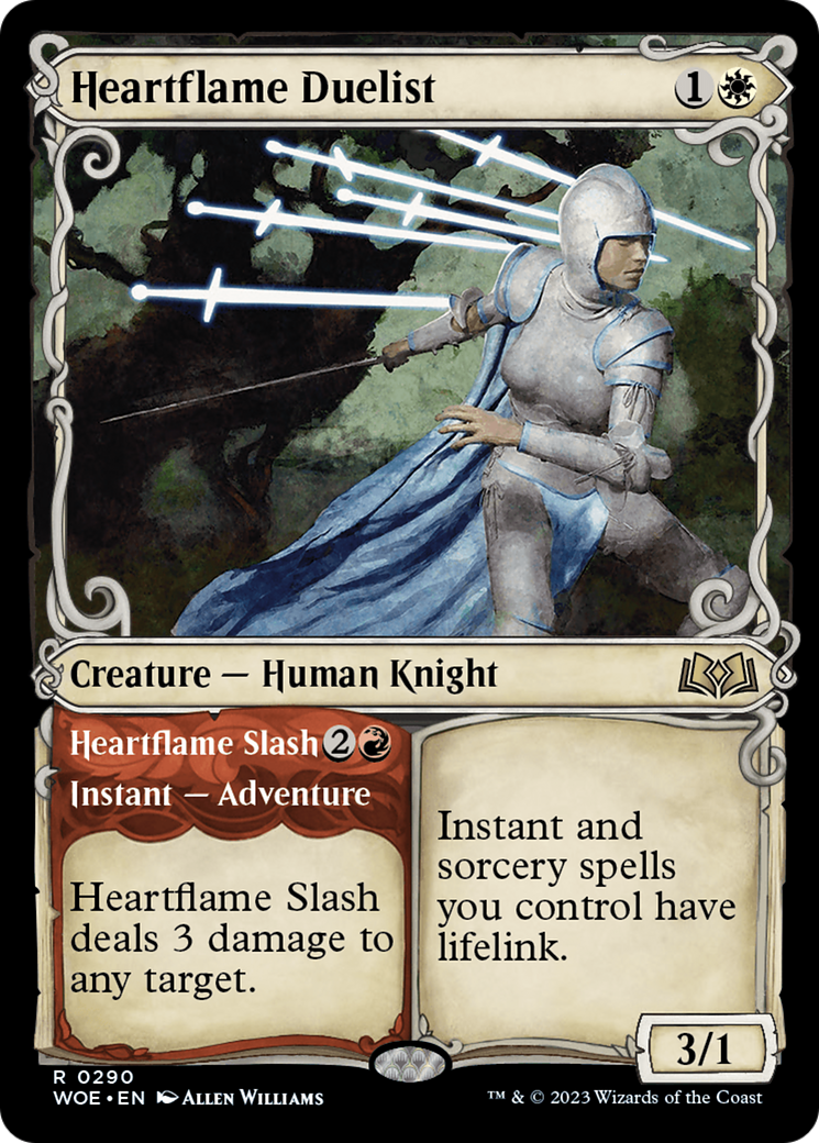 Heartflame Duelist // Heartflame Slash (Showcase) [Wilds of Eldraine] - Magic: The Gathering - Card Brawlers | Quebec | Canada |