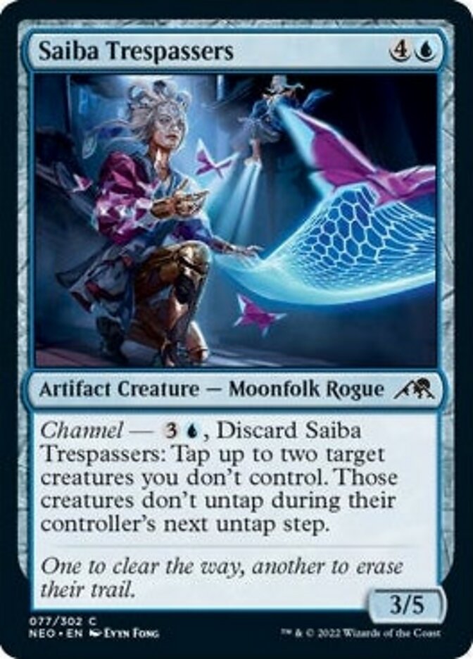 Saiba Trespassers [Kamigawa: Neon Dynasty] - Magic: The Gathering - Card Brawlers | Quebec | Canada |