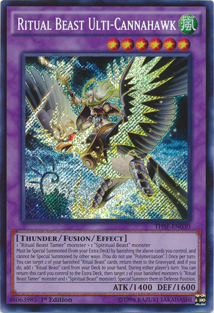 Ritual Beast Ulti-Cannahawk [THSF-EN030] Secret Rare - Yu-Gi-Oh! - Card Brawlers | Quebec | Canada |