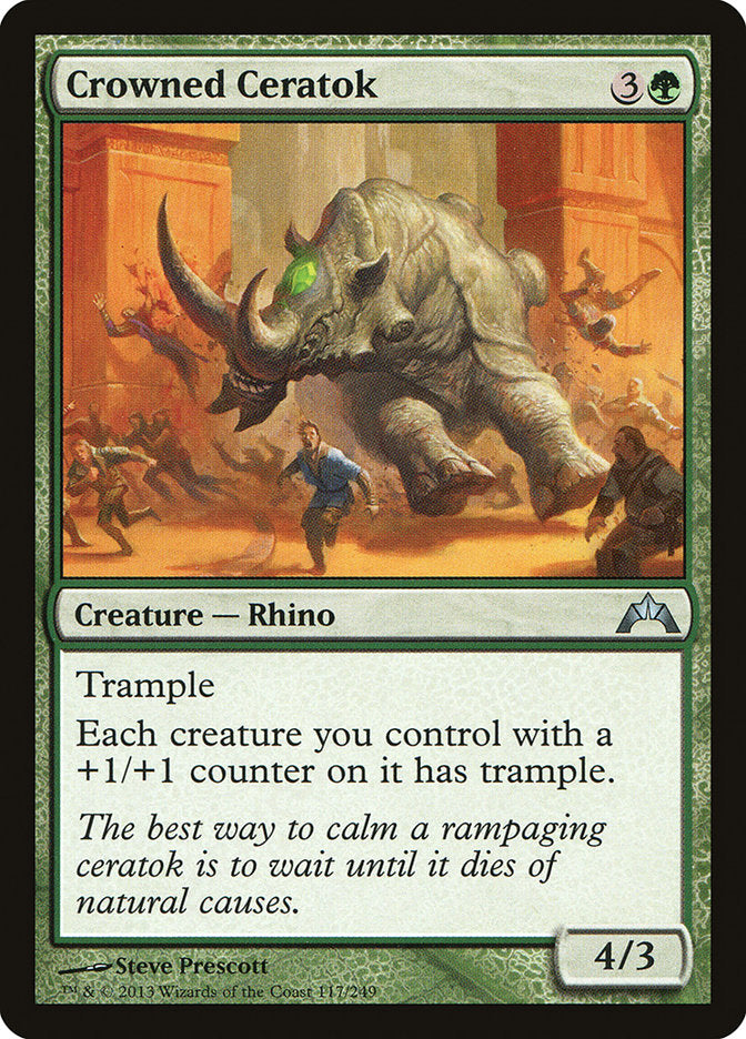 Crowned Ceratok [Gatecrash] - Magic: The Gathering - Card Brawlers | Quebec | Canada |