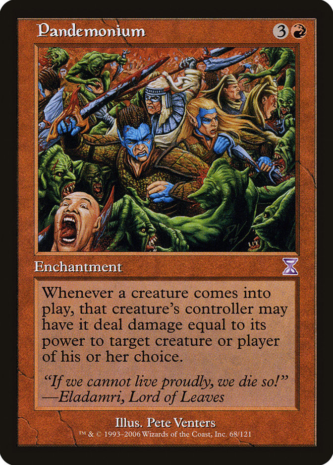 Pandemonium [Time Spiral Timeshifted] - Magic: The Gathering - Card Brawlers | Quebec | Canada |