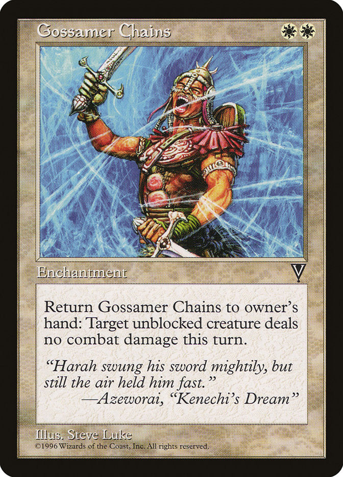 Gossamer Chains [Visions] - Magic: The Gathering - Card Brawlers | Quebec | Canada |