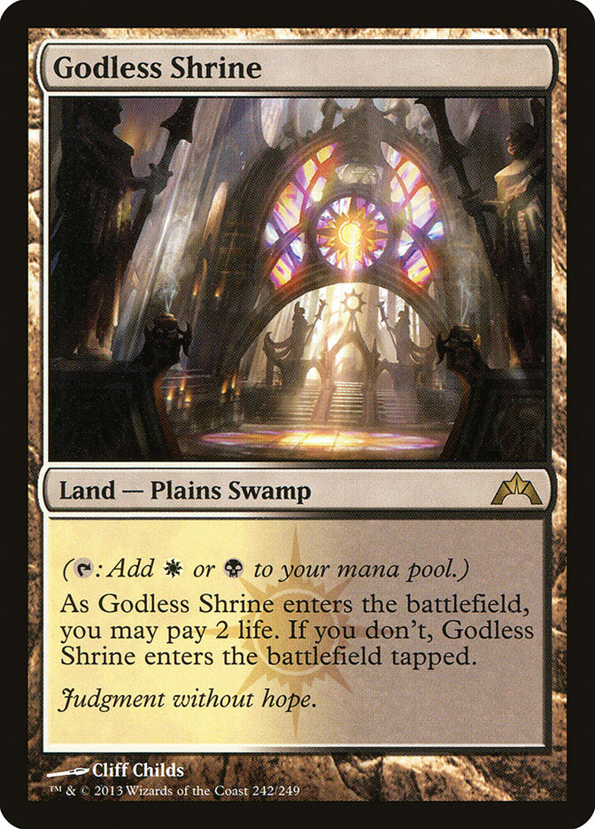Godless Shrine [Gatecrash] - Magic: The Gathering - Card Brawlers | Quebec | Canada |