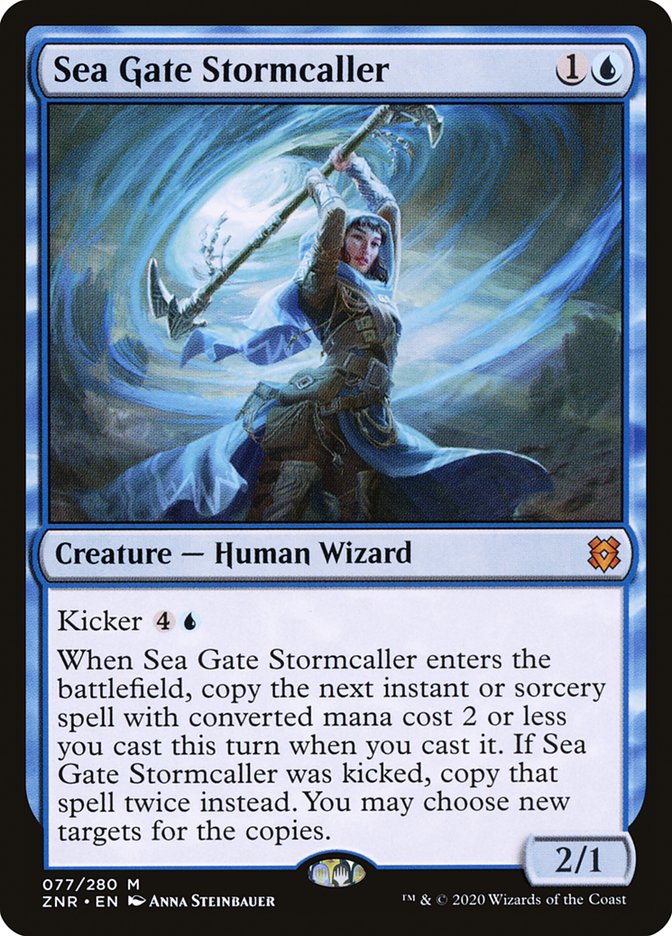 Sea Gate Stormcaller [Zendikar Rising] - Magic: The Gathering - Card Brawlers | Quebec | Canada |