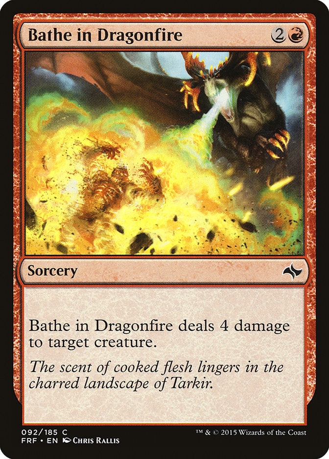 Bathe in Dragonfire [Fate Reforged] - Magic: The Gathering - Card Brawlers | Quebec | Canada |