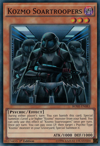 Kozmo Soartroopers [BOSH-EN083] Super Rare - Yu-Gi-Oh! - Card Brawlers | Quebec | Canada |