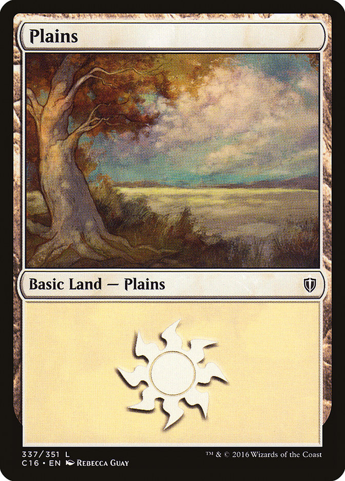 Plains (337) [Commander 2016] - Magic: The Gathering - Card Brawlers | Quebec | Canada |