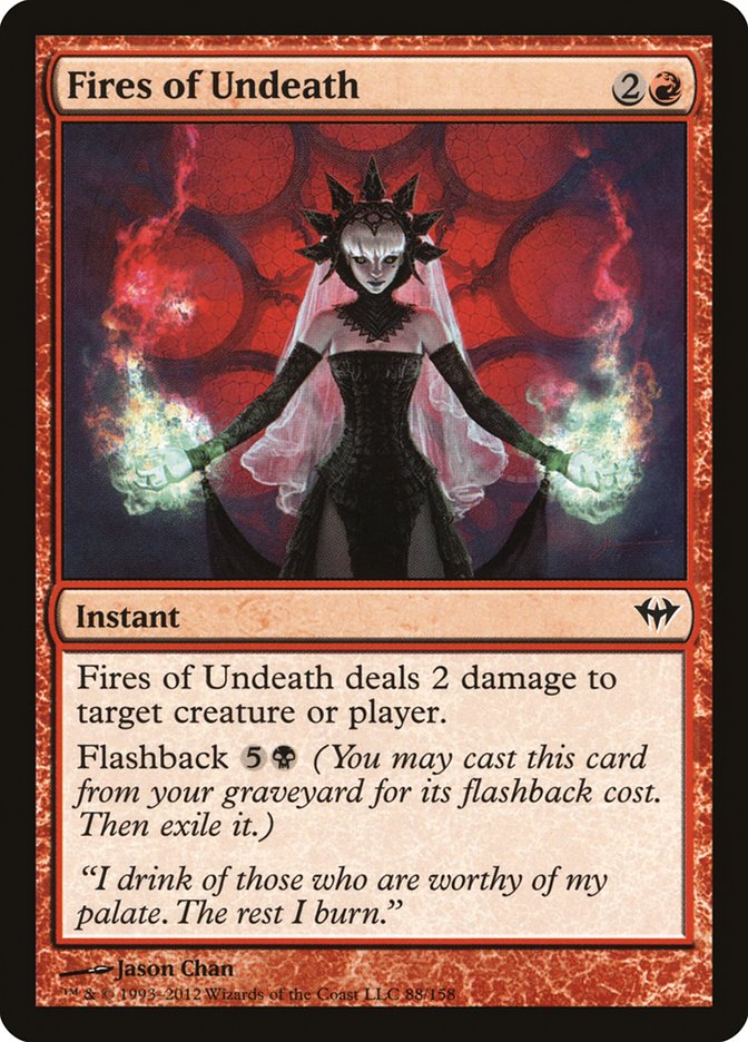 Fires of Undeath [Dark Ascension] - Magic: The Gathering - Card Brawlers | Quebec | Canada |