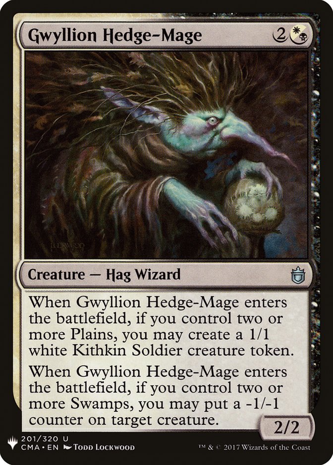 Gwyllion Hedge-Mage [Mystery Booster] - Magic: The Gathering - Card Brawlers | Quebec | Canada |