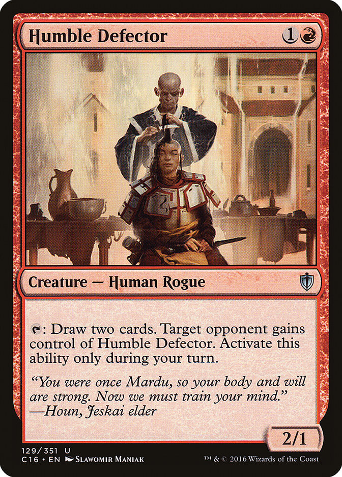 Humble Defector [Commander 2016] - Magic: The Gathering - Card Brawlers | Quebec | Canada |