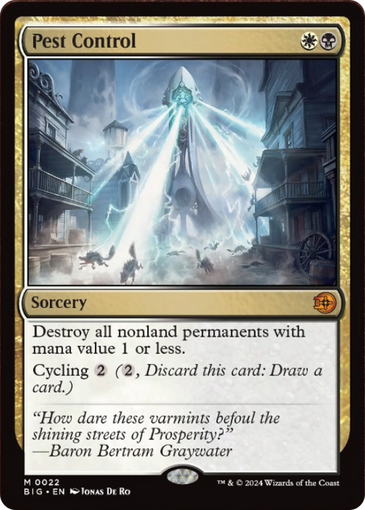 Pest Control [Outlaws of Thunder Junction: The Big Score] - Magic: The Gathering - Card Brawlers | Quebec | Canada |