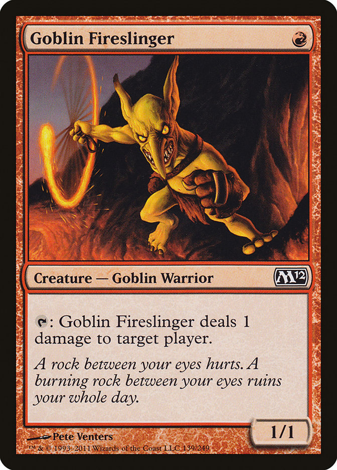 Goblin Fireslinger [Magic 2012] - Magic: The Gathering - Card Brawlers | Quebec | Canada |