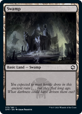 Swamp (273) [Dungeons & Dragons: Adventures in the Forgotten Realms] - Magic: The Gathering - Card Brawlers | Quebec | Canada |