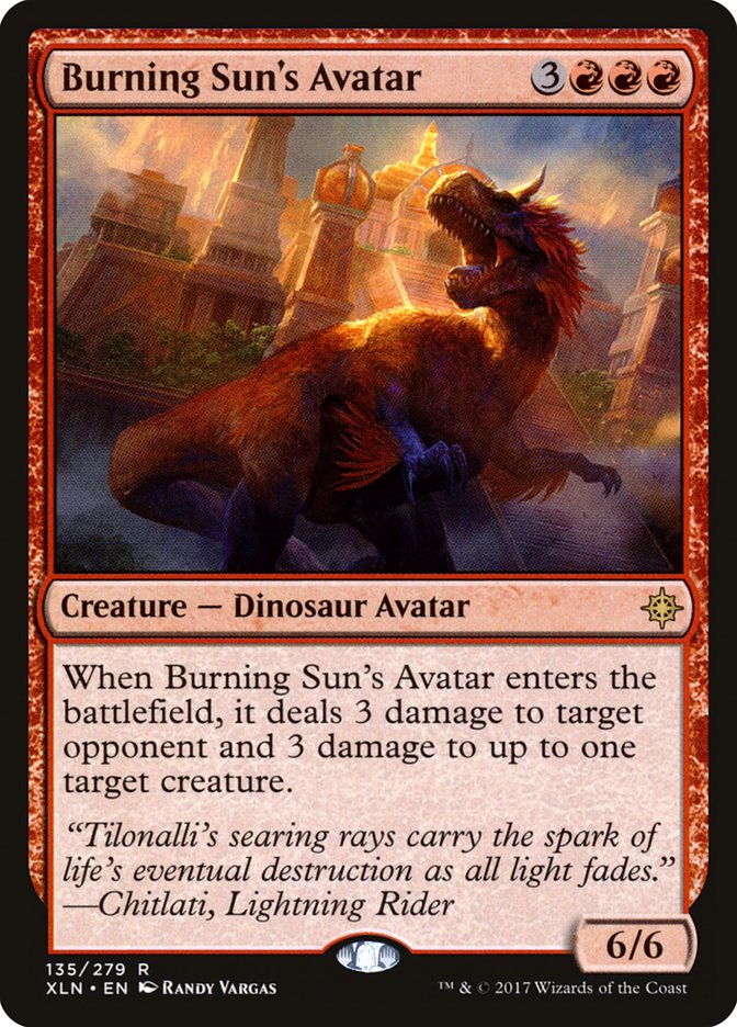 Burning Sun's Avatar [Ixalan] - Magic: The Gathering - Card Brawlers | Quebec | Canada |