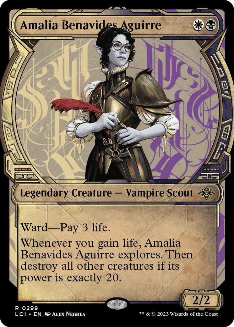 Amalia Benavides Aguirre (Showcase) [The Lost Caverns of Ixalan] - Magic: The Gathering - Card Brawlers | Quebec | Canada |