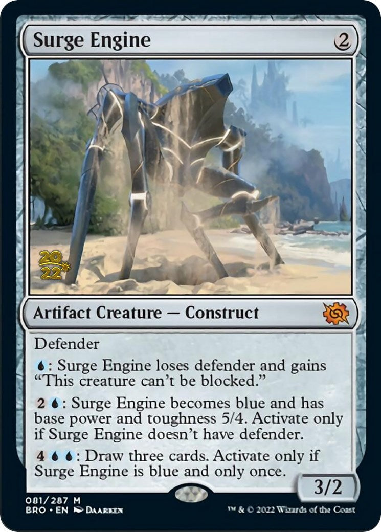 Surge Engine [The Brothers' War Prerelease Promos] - Magic: The Gathering - Card Brawlers | Quebec | Canada |