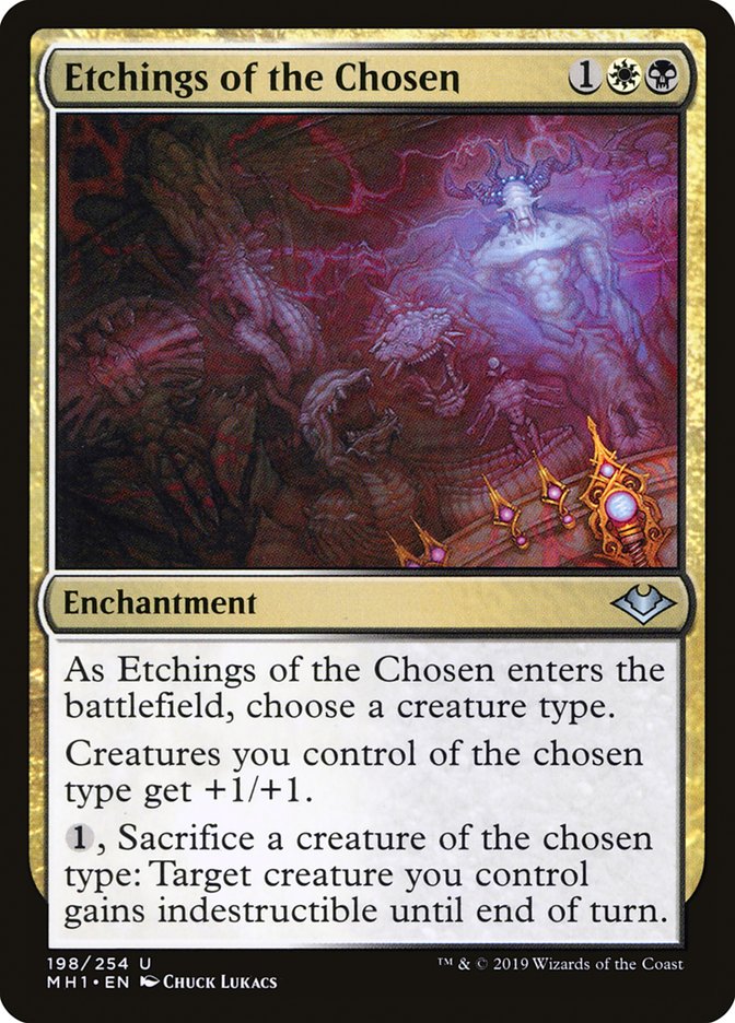 Etchings of the Chosen [Modern Horizons] - Magic: The Gathering - Card Brawlers | Quebec | Canada |