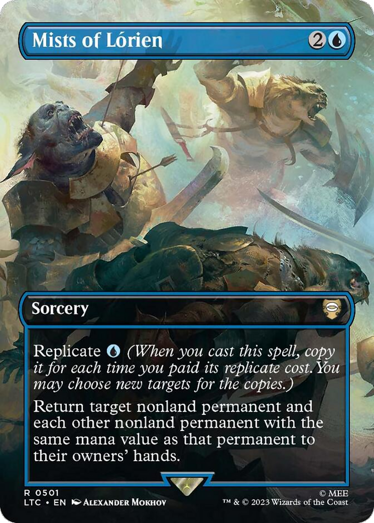 Mists of Lorien (Borderless) [The Lord of the Rings: Tales of Middle-Earth Commander] - Magic: The Gathering - Card Brawlers | Quebec | Canada |