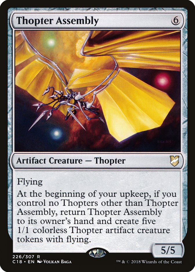 Thopter Assembly [Commander 2018] - Magic: The Gathering - Card Brawlers | Quebec | Canada |